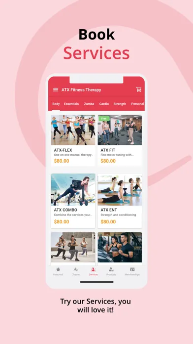 Скриншоты ATX Fitness Therapy