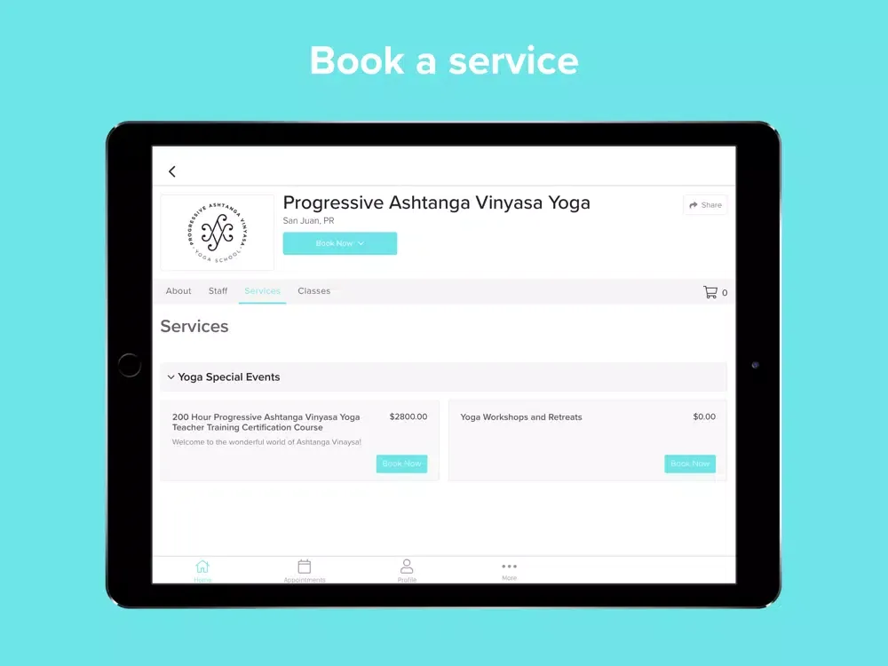 تصاویر Progressive Ashtanga Yoga iPad 
