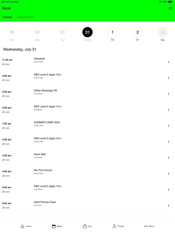 Fast Twitch Performance iPad 应用截图