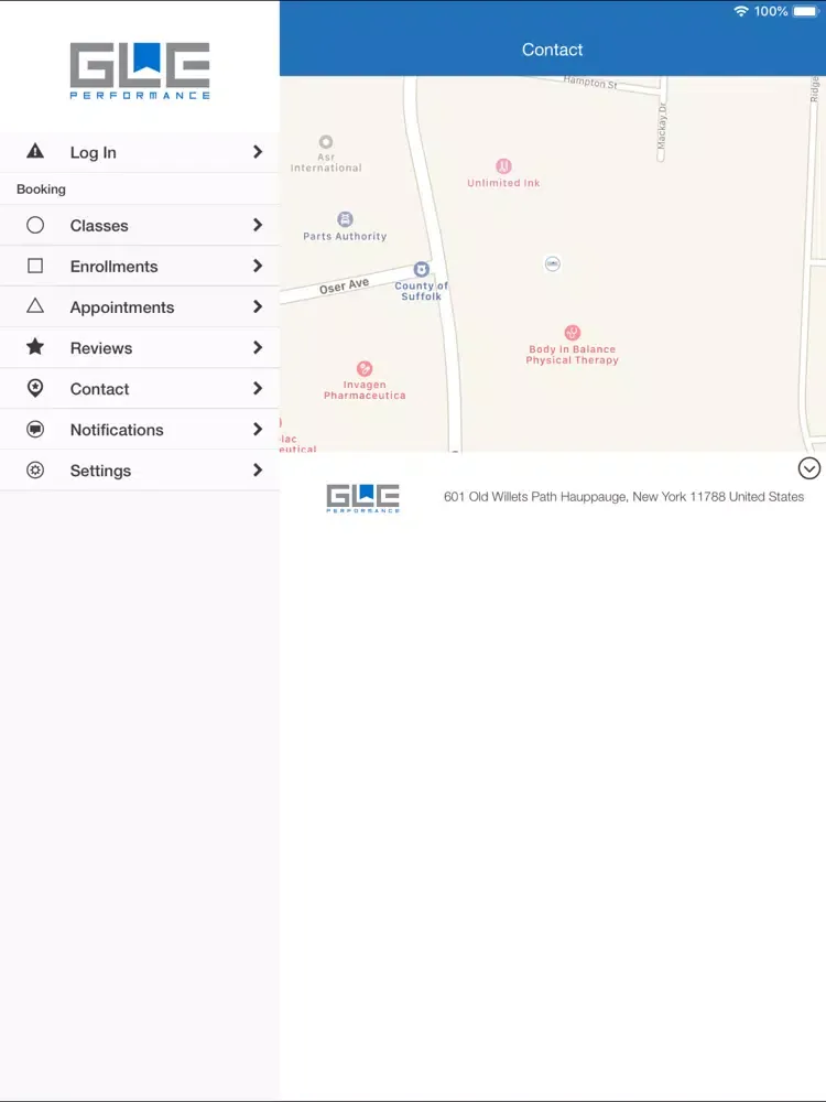GLE Performance iPad 应用截图