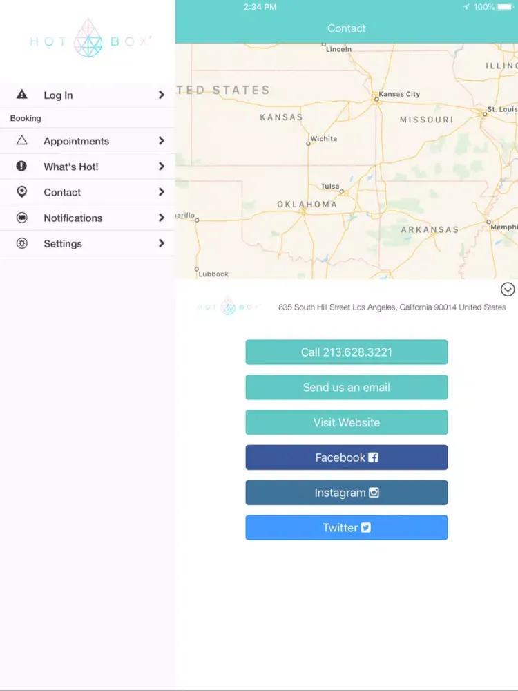 HotBox Infrared Sauna Studio iPad  स्क्रीनशॉट