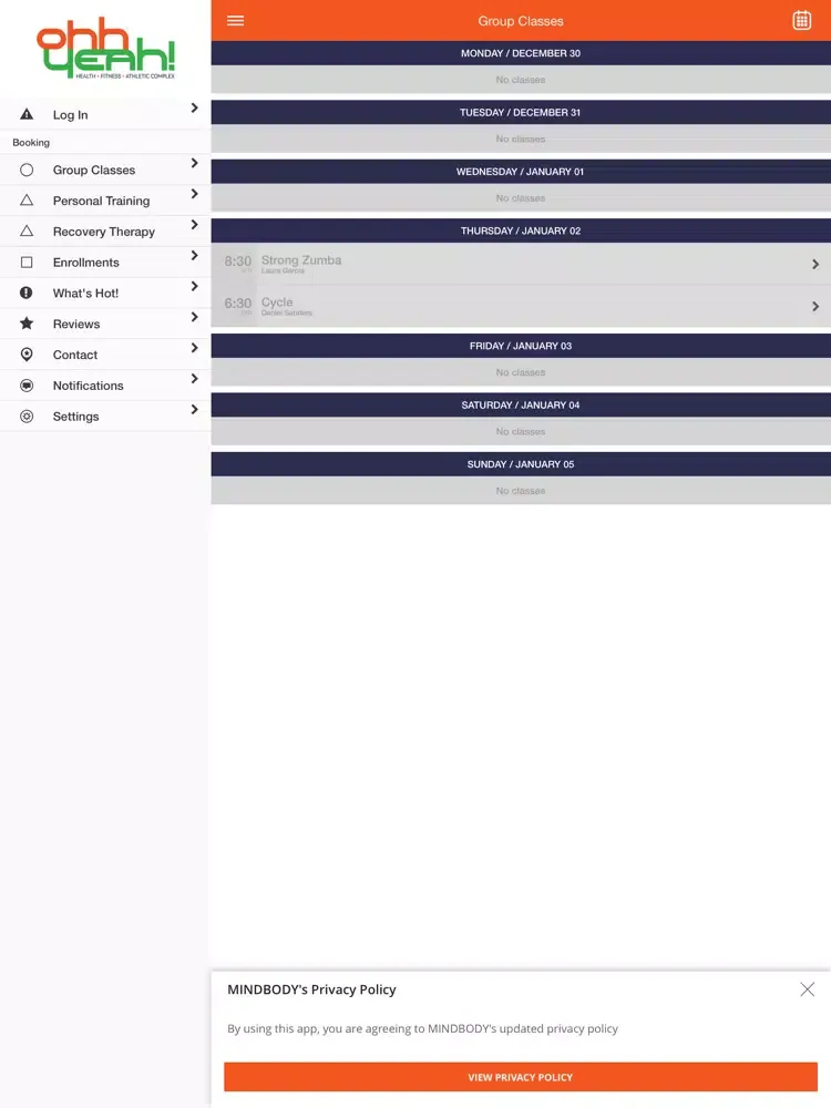 OhhYeah! iPad  Ekran Görüntüleri