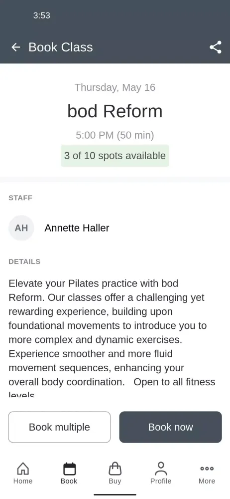 bod Pilates Screenshots