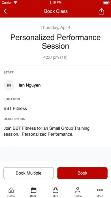 BBT Fitness スクリーンショット