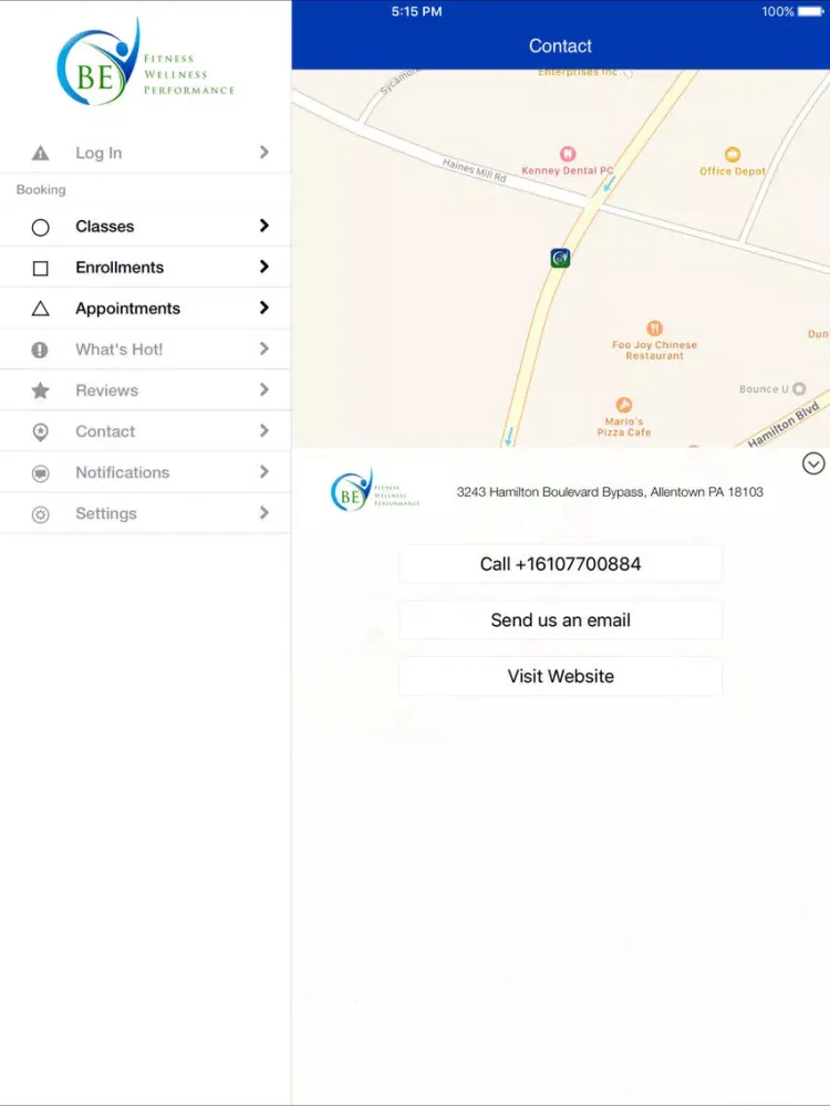 Capturas de pantalla de Body Elite PA iPad 
