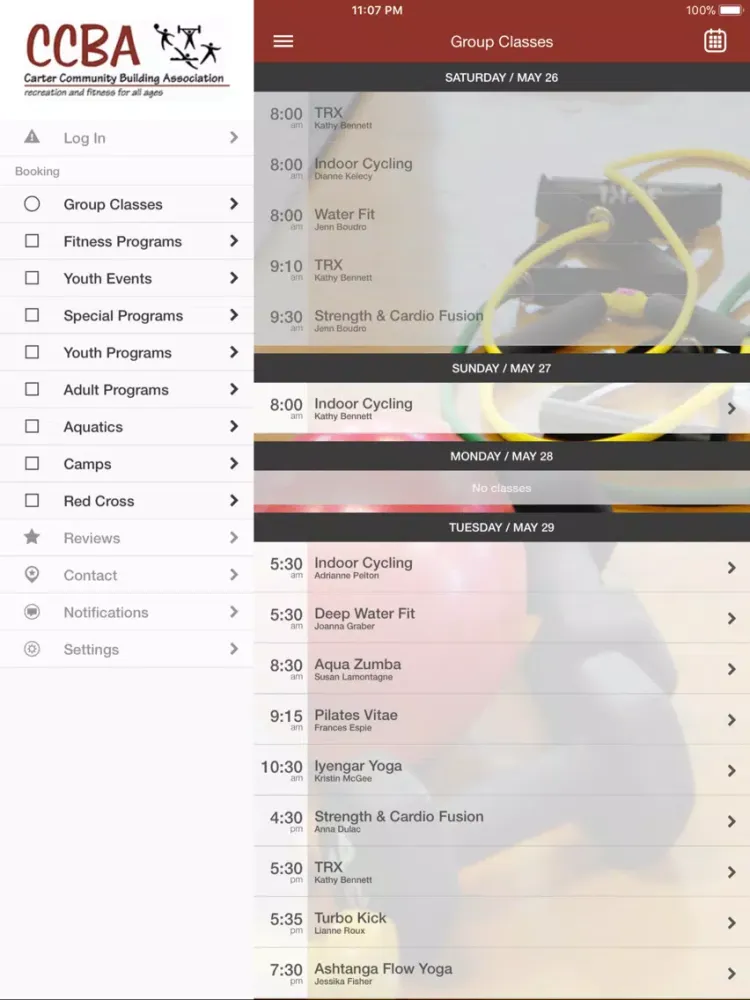 CCBA Lebanon iPad  Screenshots