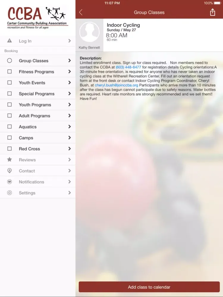 CCBA Lebanon iPad  Screenshots