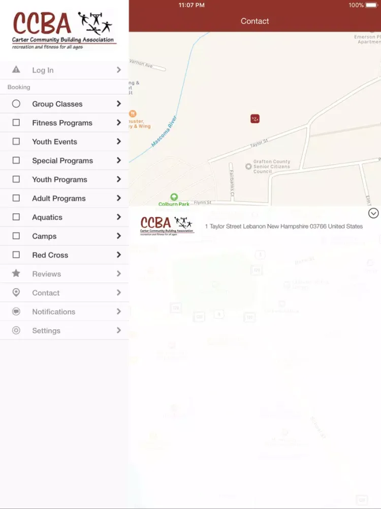 CCBA Lebanon iPad  Screenshots