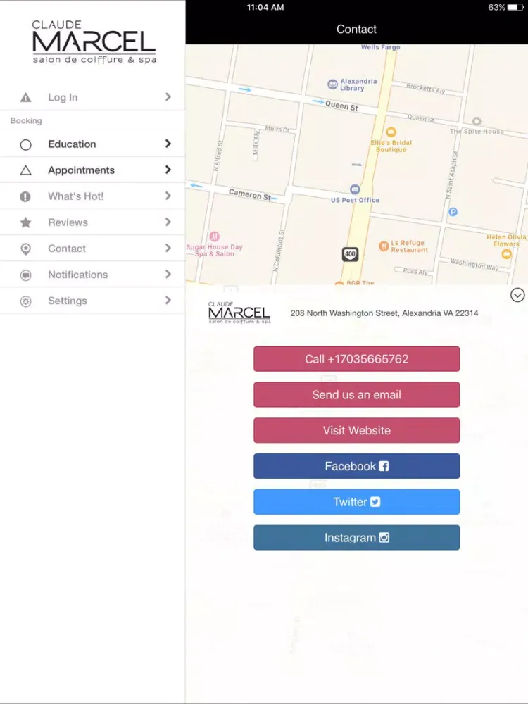 CLAUDE MARCEL Salon iPad 应用截图