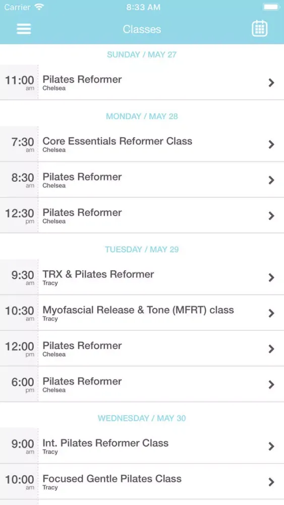 Embody Pilates Manhattan Beach 스크린샷