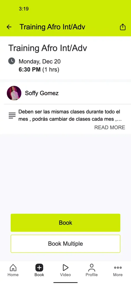 Connection Dance Center Screenshots