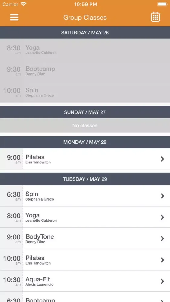 Coral Gables Athletic Club Screenshots