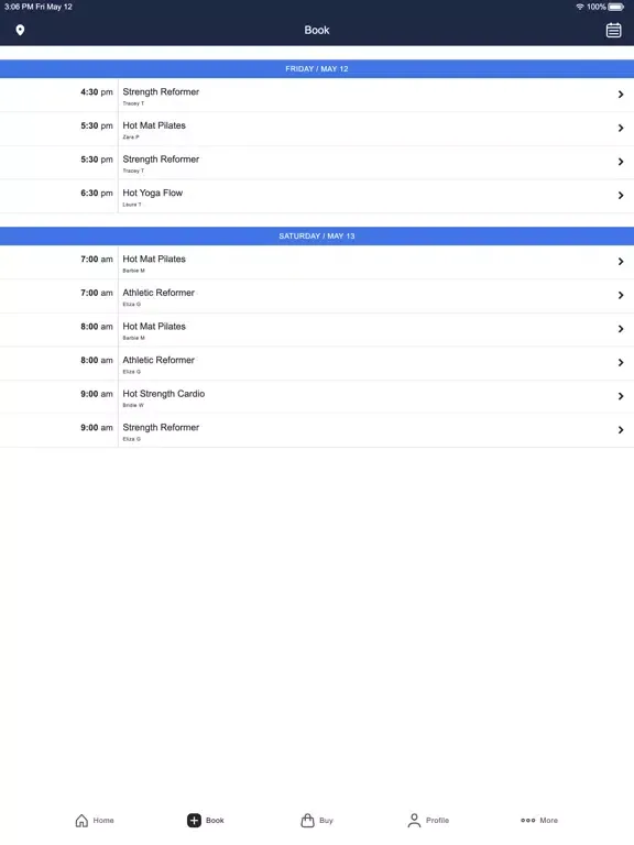 Screenshot di CorePlus - Pilates Yoga Reform iPad 