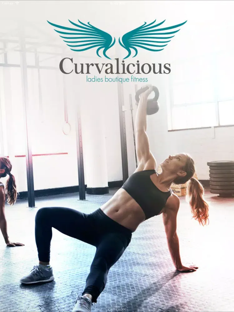 Ảnh chụp màn hình của Curvalicious Ladies Fitness iPad 