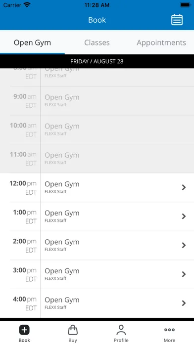 FLEXX fitness Screenshots