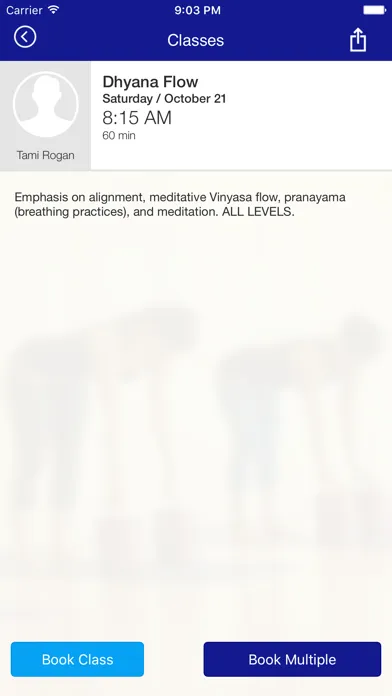 ภาพหน้าจอของ Dhyana Yoga Arts