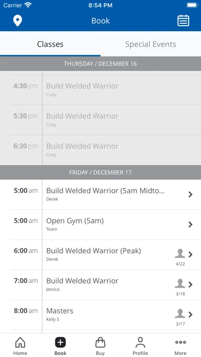 Double Edge Fitness 스크린샷