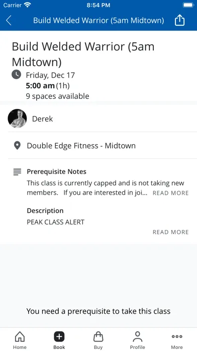 Double Edge Fitness 스크린샷