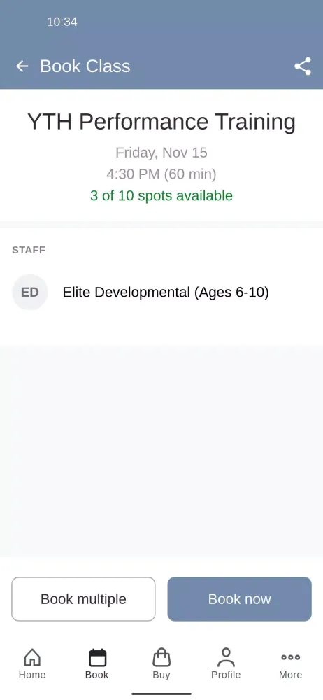 Capturas de pantalla de Elite Football & Performance