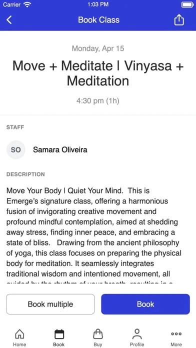 ภาพหน้าจอของ Emerge Integrative Wellness