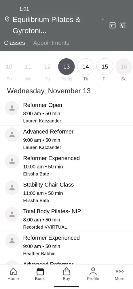 Equilibrium Studio Screenshots