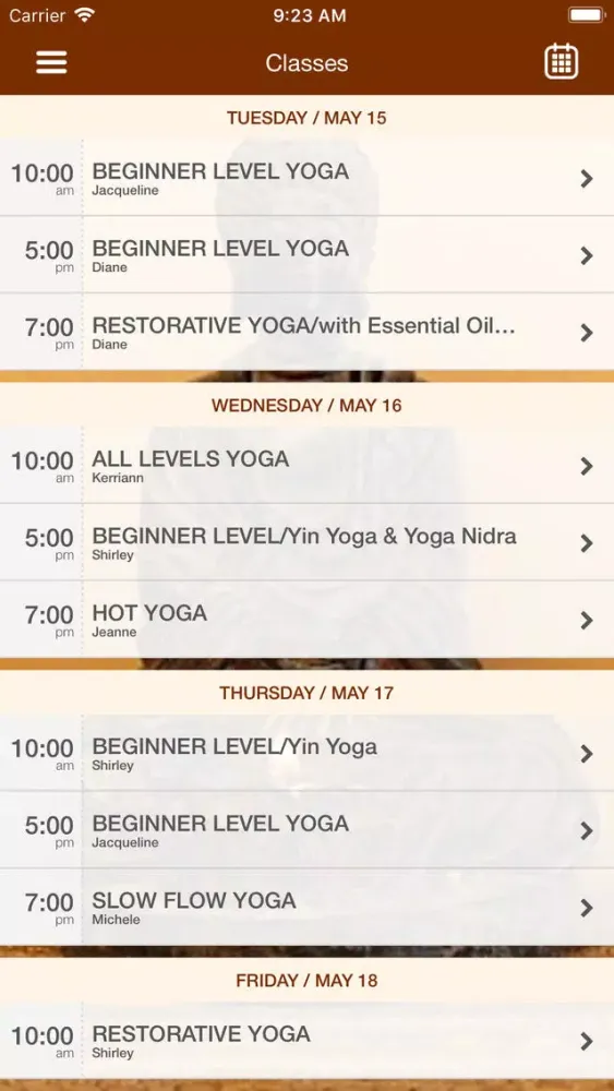 Essence of Yoga Studio應用截圖