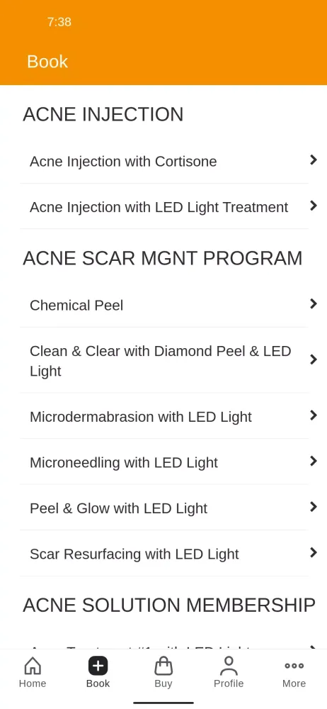 Zare MedSpa Screenshots