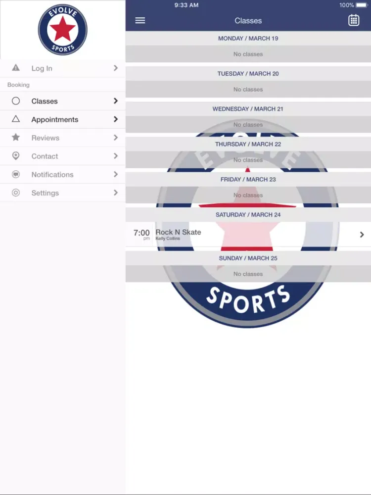 Screenshot di Evolve Sports iPad 