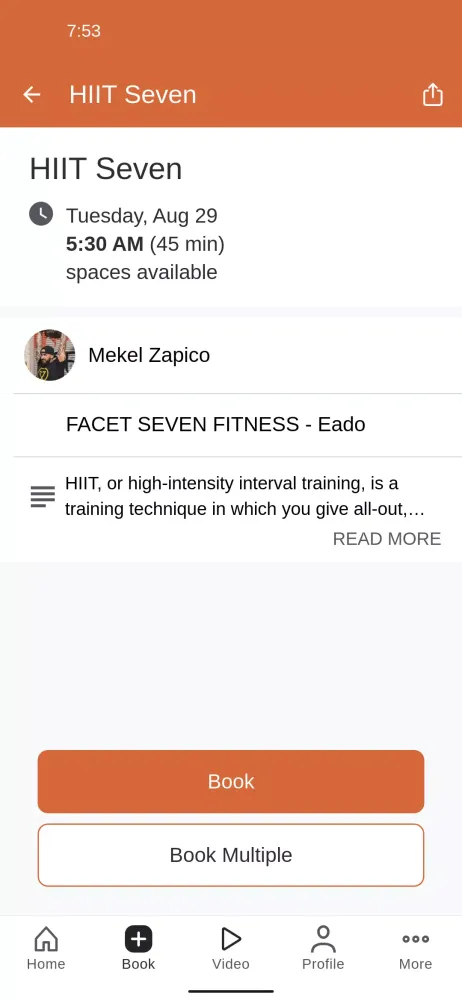 Скриншоты Facet Seven Fitness