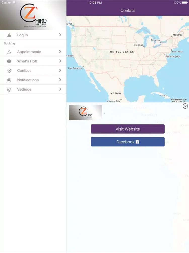 Faithful Hands Chiro Massage iPad 应用截图