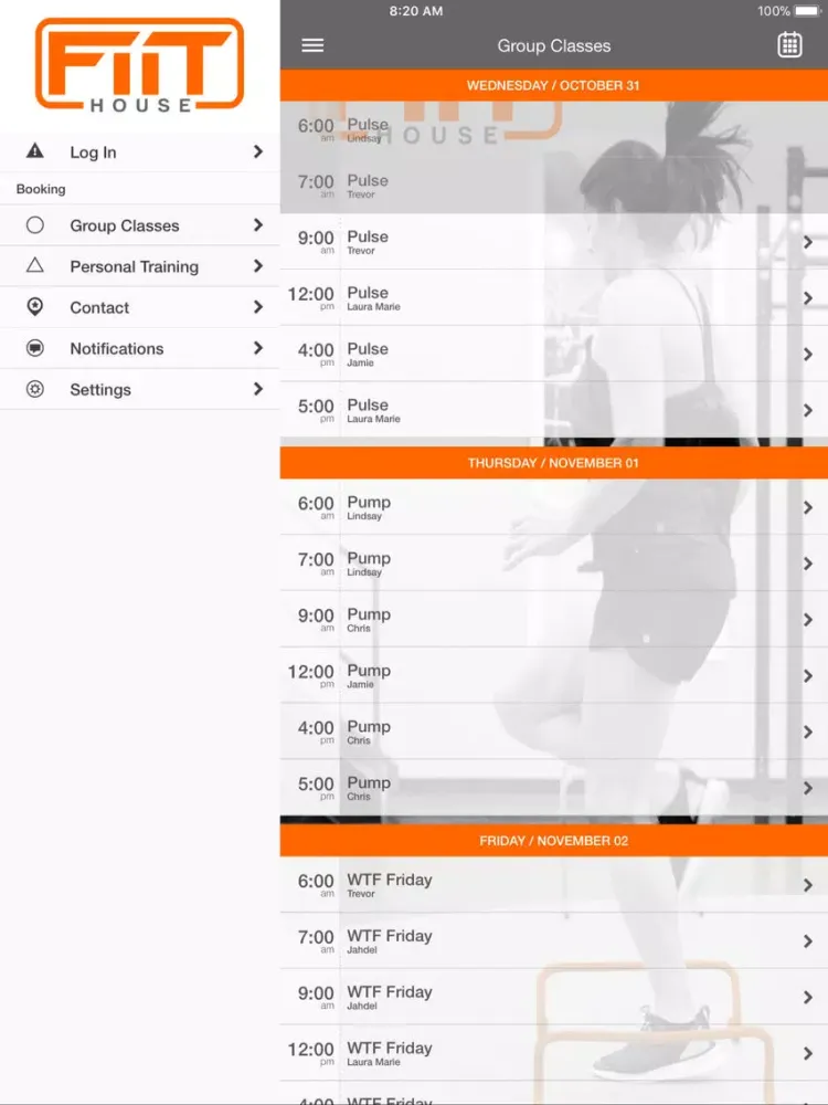Capturas de pantalla de Fiit House iPad 