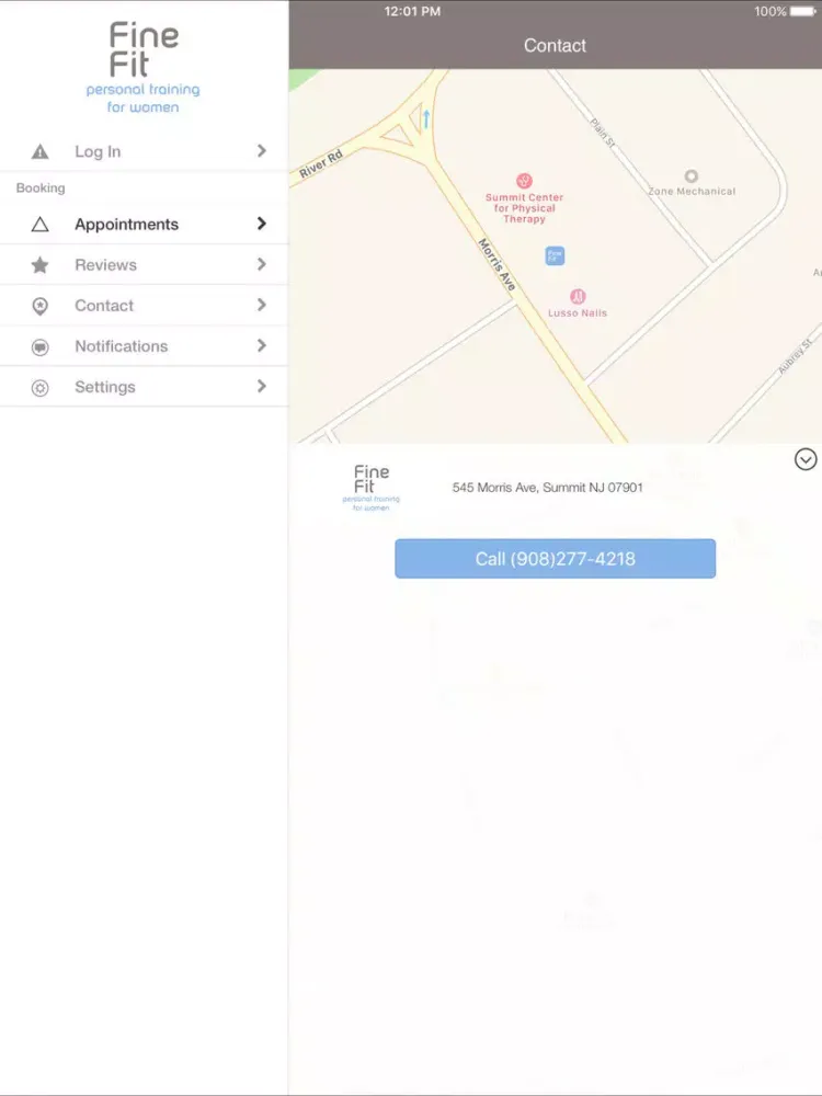Fine Fit iPad  Screenshots