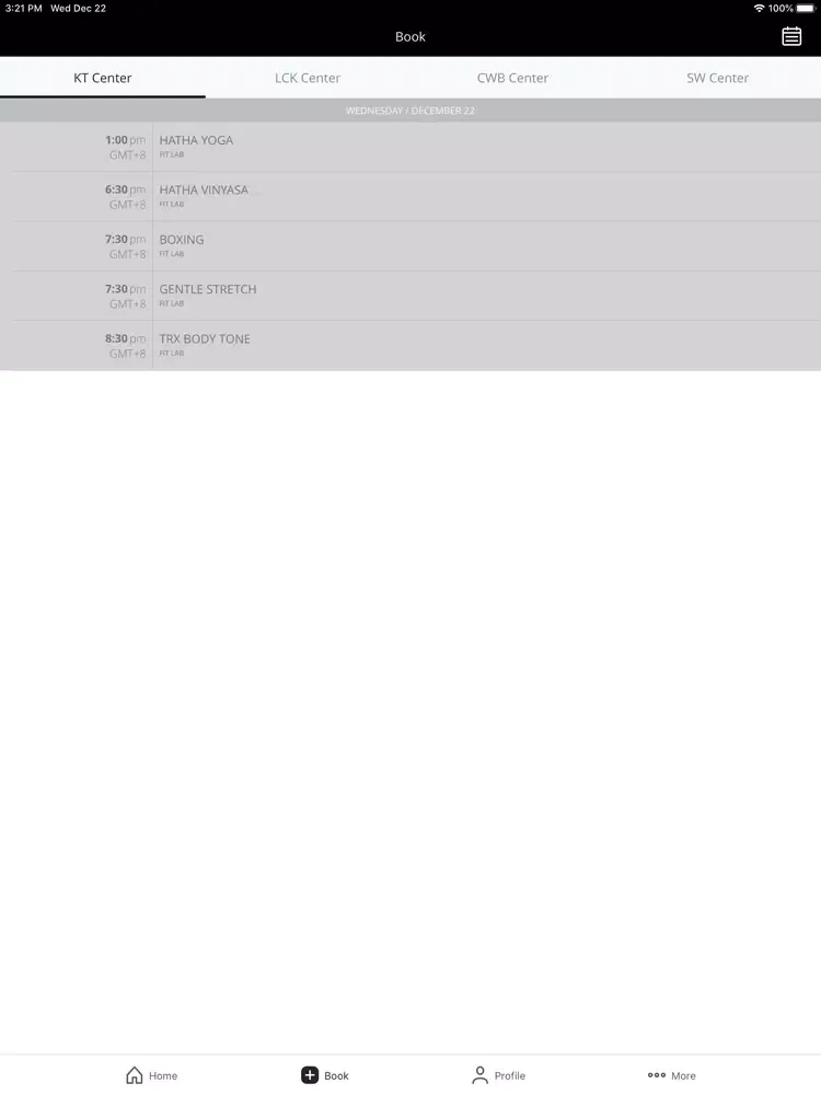 Capturas de pantalla de FIT LAB HONG KONG iPad 