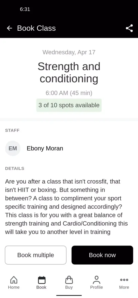 FITmob Central Screenshots