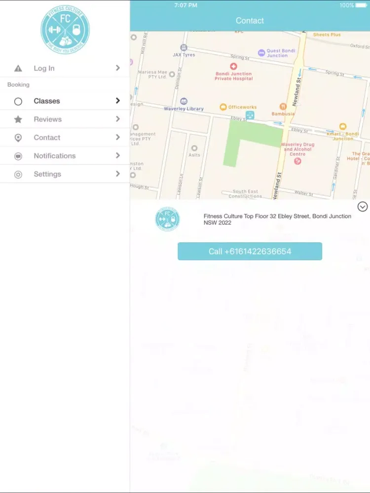 Fitness Culture Bondi iPad  スクリーンショット