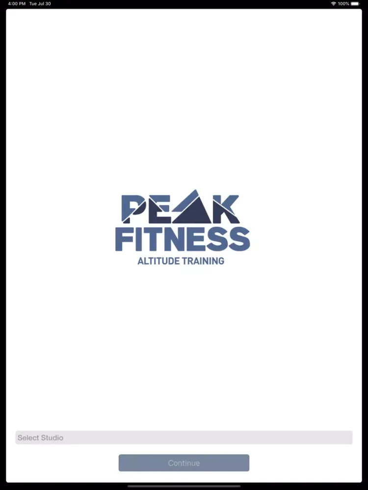 Peak Fitness Altitude Training iPad  Ekran Görüntüleri