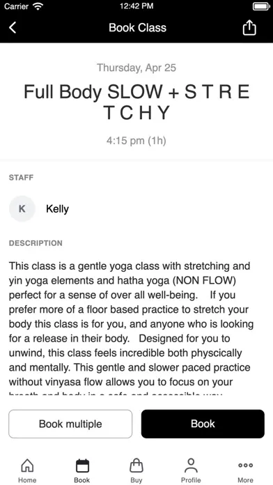 Zrzuty ekranu Full Body Yoga
