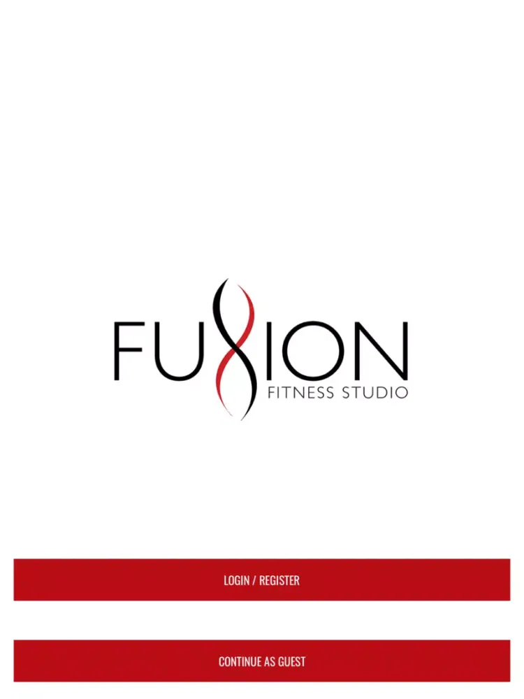 Fusion Fitness Studio iPad  스크린샷