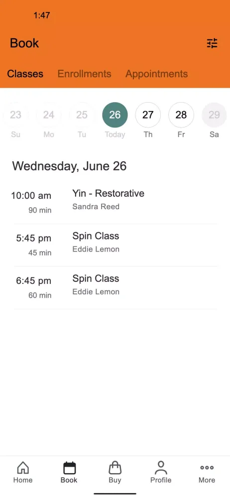 Git Dis Werk Fitness Screenshots