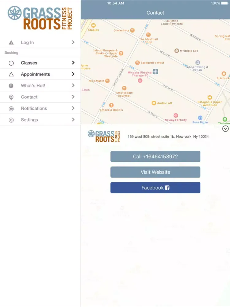 GrassRoots Fitness Project iPad 应用截图