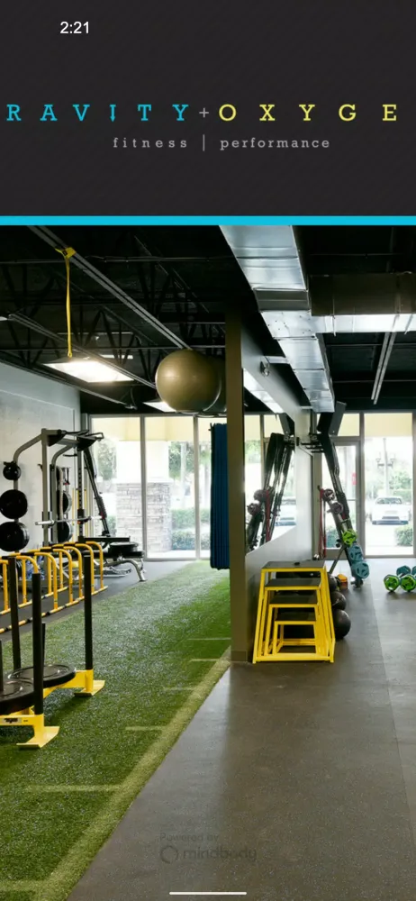 Gravity + Oxygen Fitness Screenshots