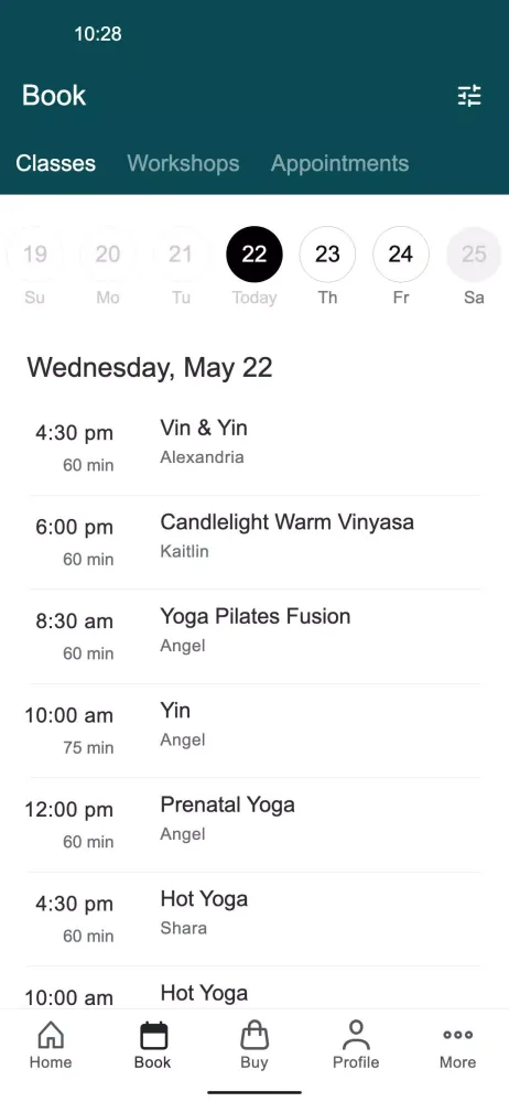 Grit and Grace Hot Yoga应用截图
