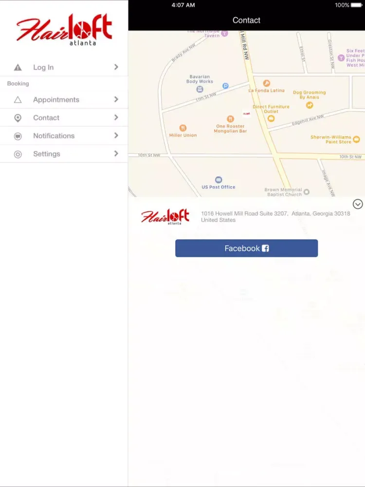 Hair Loft Atlanta iPad  Ekran Görüntüleri