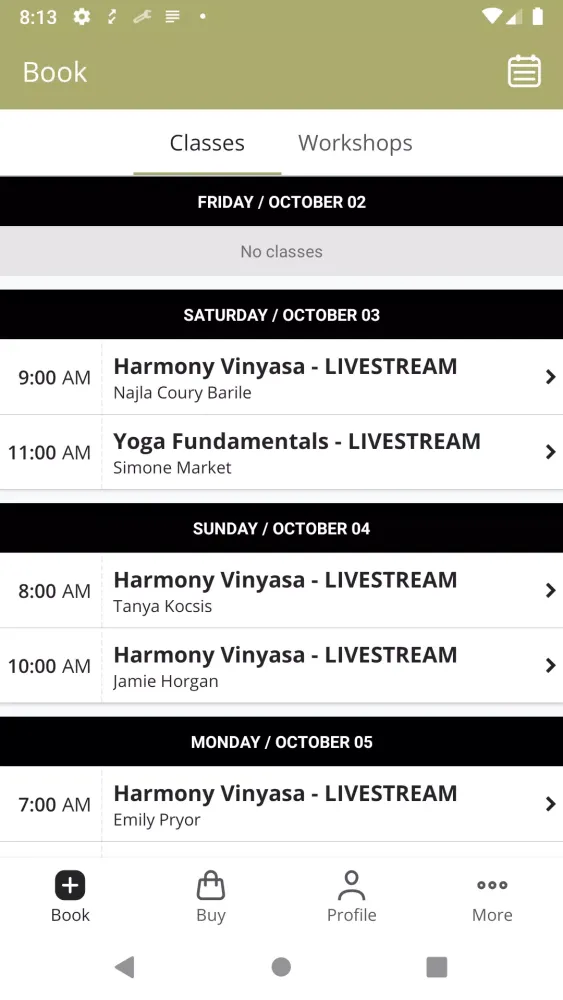 Harmony Yoga RB Screenshots