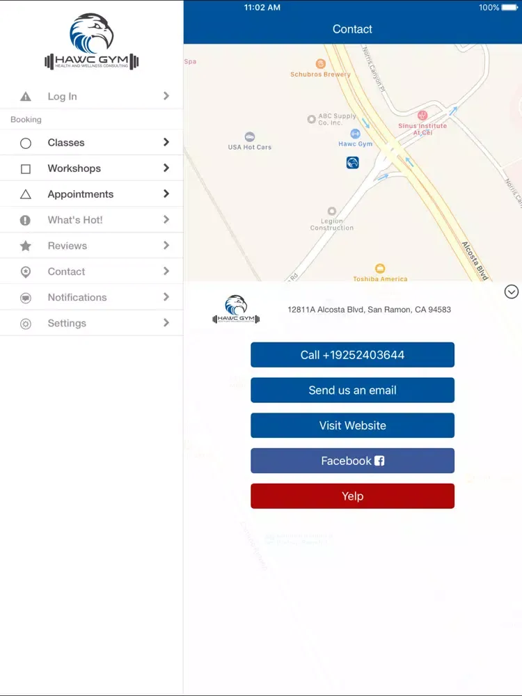 Hawc Gym iPad  Ekran Görüntüleri