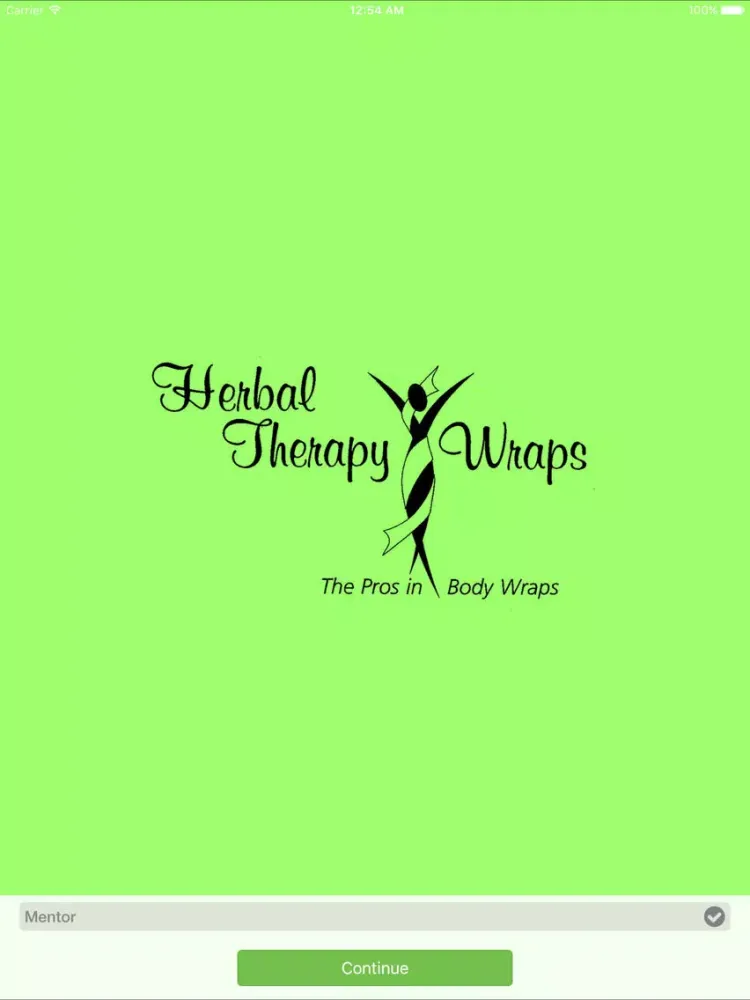 Herbal Therapy Body Wraps iPad  स्क्रीनशॉट