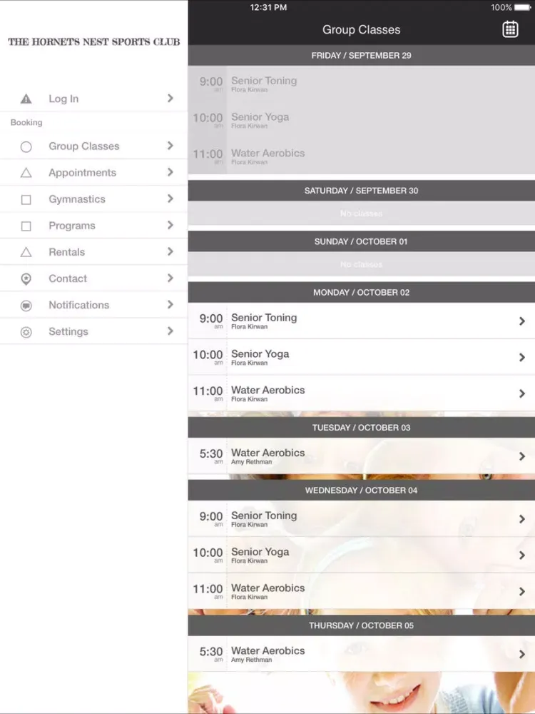 Скриншоты Hornets Nest Sports Club iPad 