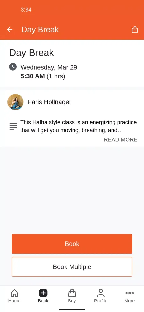 Tangkapan layar Hot Yoga Om