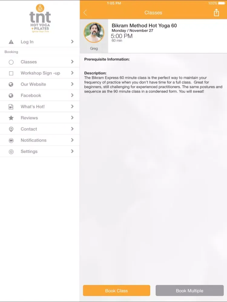 Hot Yoga TNT iPad  سکرین شاٹس