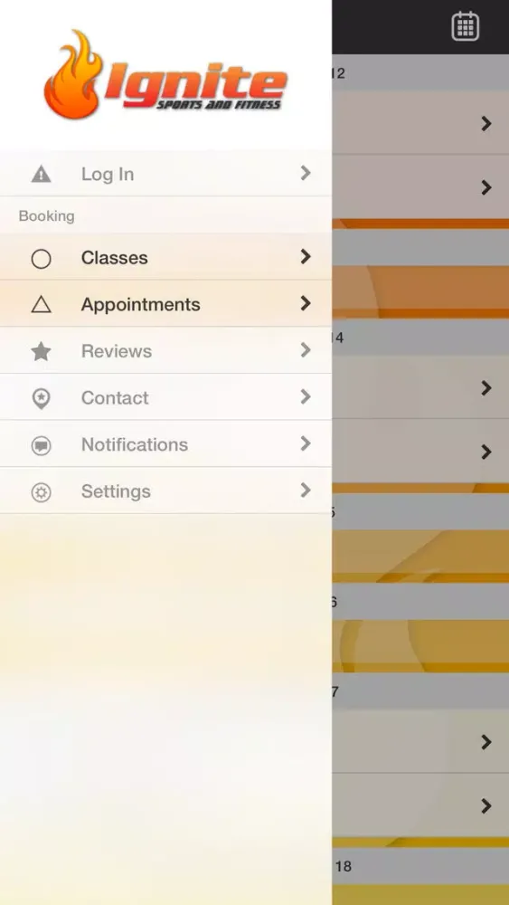 Ignite Sports and Fitness应用截图